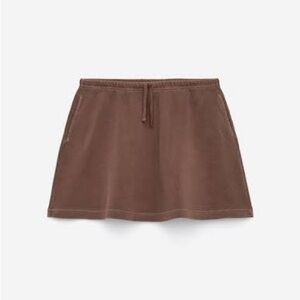ARKET TERRY MINI SKIRT